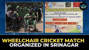 Wheelchair Cricket Match Organised in Srinagar | CricketNext | Cricket News