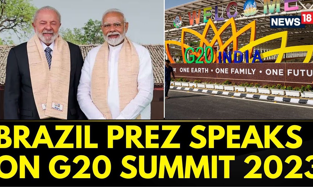 G20 Summit 2023 | Brazilian President Luiz Inácio Lula Da Silva Talks ...