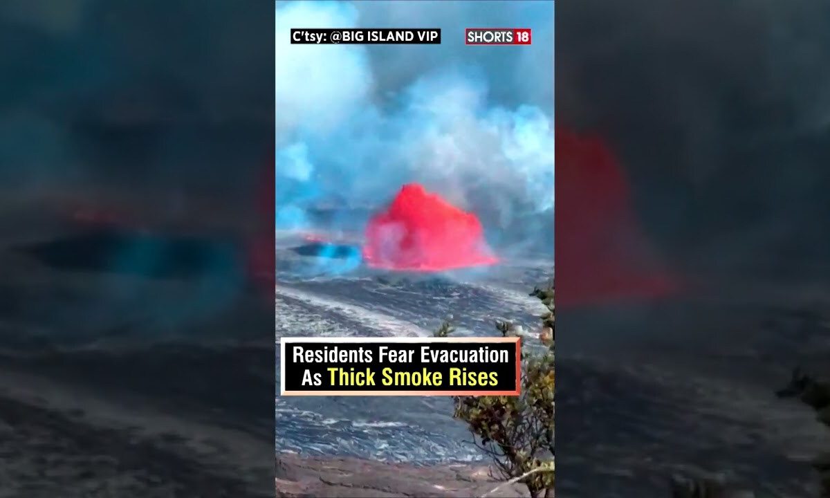 Shorts | Kilauea Eruption 2023 | Hawaii Volcano Eruption 2023 | Kilauea