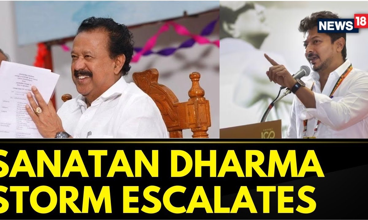 DMK Minister K. Ponmudy Refuses To Answer Questions Related To Sanatan ...