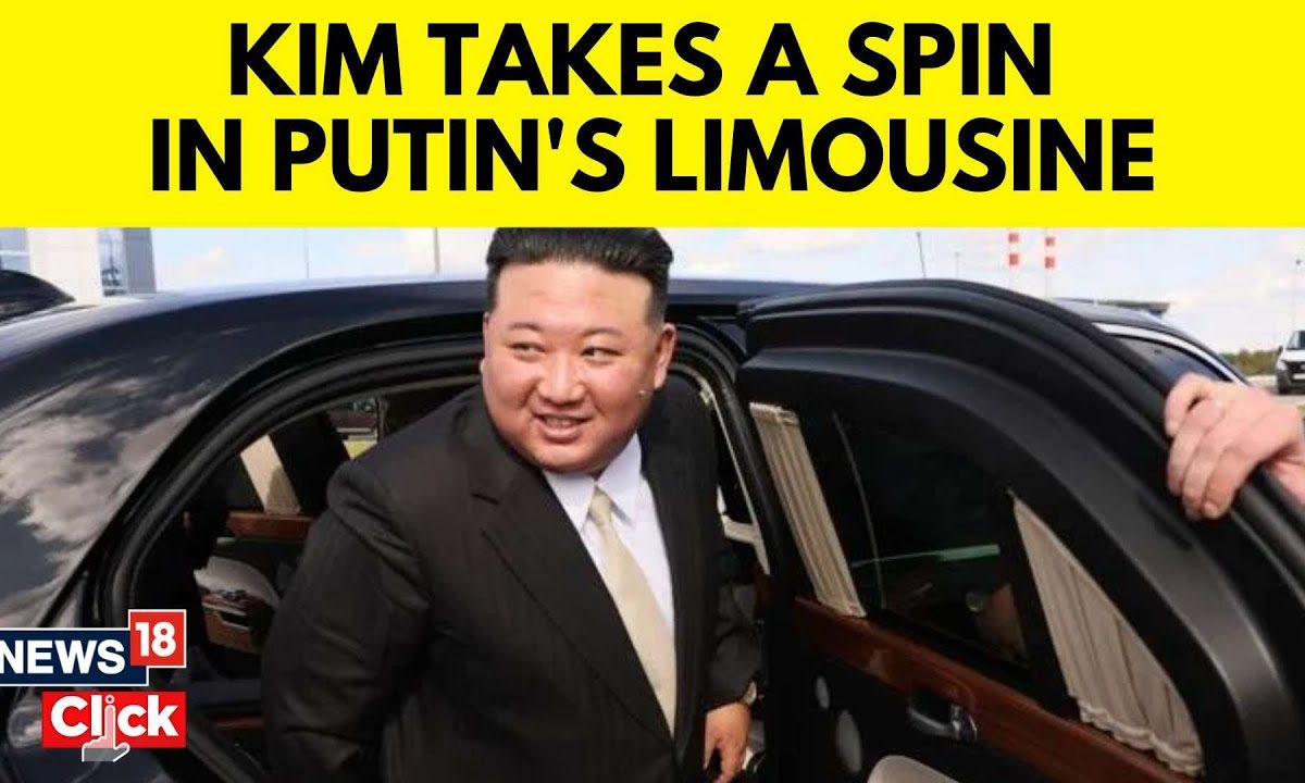 Kim Jong Un In Russia Russian President Vladimir Putin Offers Kim Jon Un A Limousine Ride