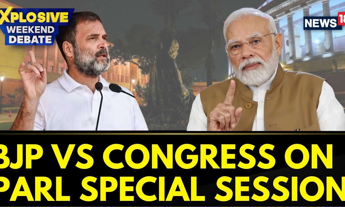 Parliament Special Session | BJP Lock Horns With Congress On Special ...