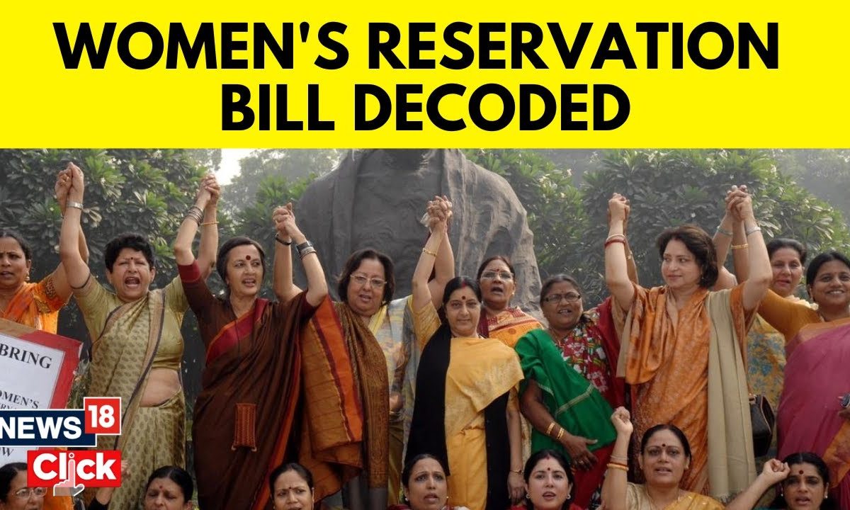 Decoding Women’s Reservation Bill  Women’s Reservation Bill  English 