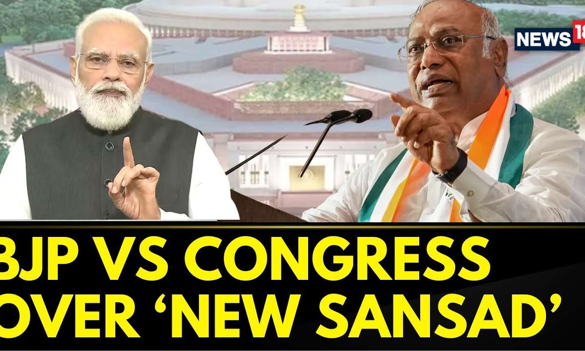New Parliament Building | War Of Words Erupted Between Congress And Bjp ...