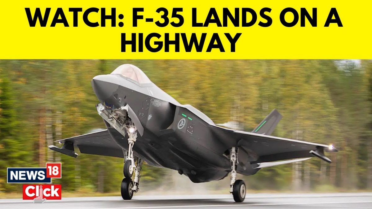 F-35A Has Flown From A Highway For The First Time | Finland News ...
