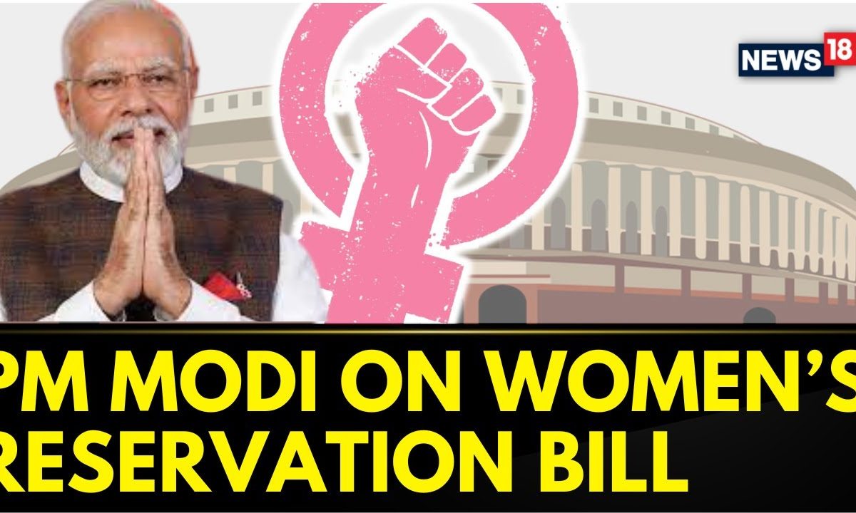 Women's Reservation Bill | PM Modi Speaks At The BJP HQ On The Historic ...