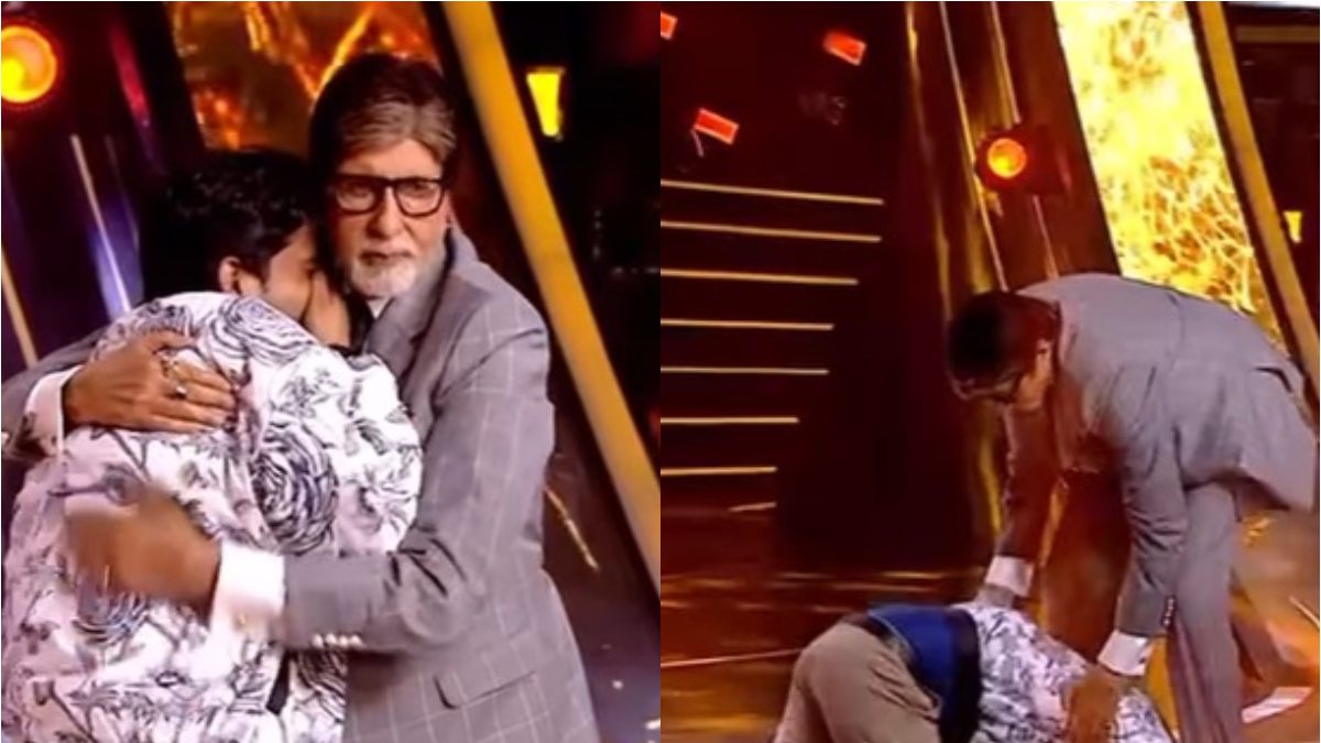 Amitabh Bachchan In Tears After KBC Contestant Wins Rs 1 Cr, Touches ...