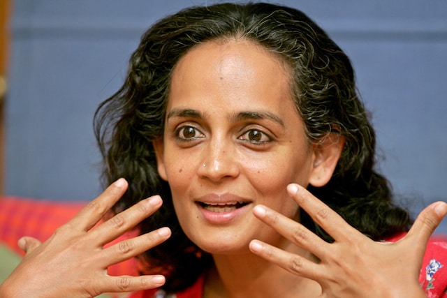 Arundhati Roy's apparent objective, as discerned from her address, appears to be the vilification of Bharat through the introduction of a narrative rooted in fictitious suffering, which she attributes to the entire Muslim community. (Reuters/File)