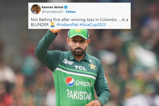 Kamran Akmal was not happy with Pakistan bowling first against India (AP and X)