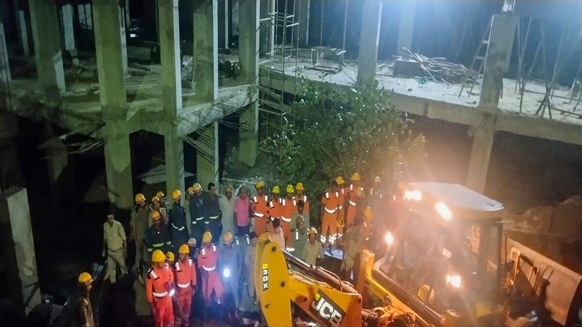 UP: Man, 2-month-old Woman Die as Basement Ground of Below-construction Constructing Collapses – News18