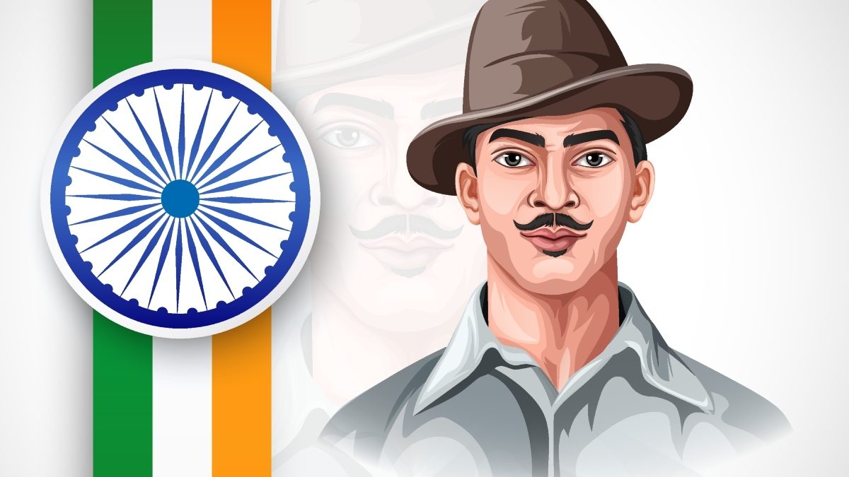 Digital Painting of Bhagat Singh - Desi Painters