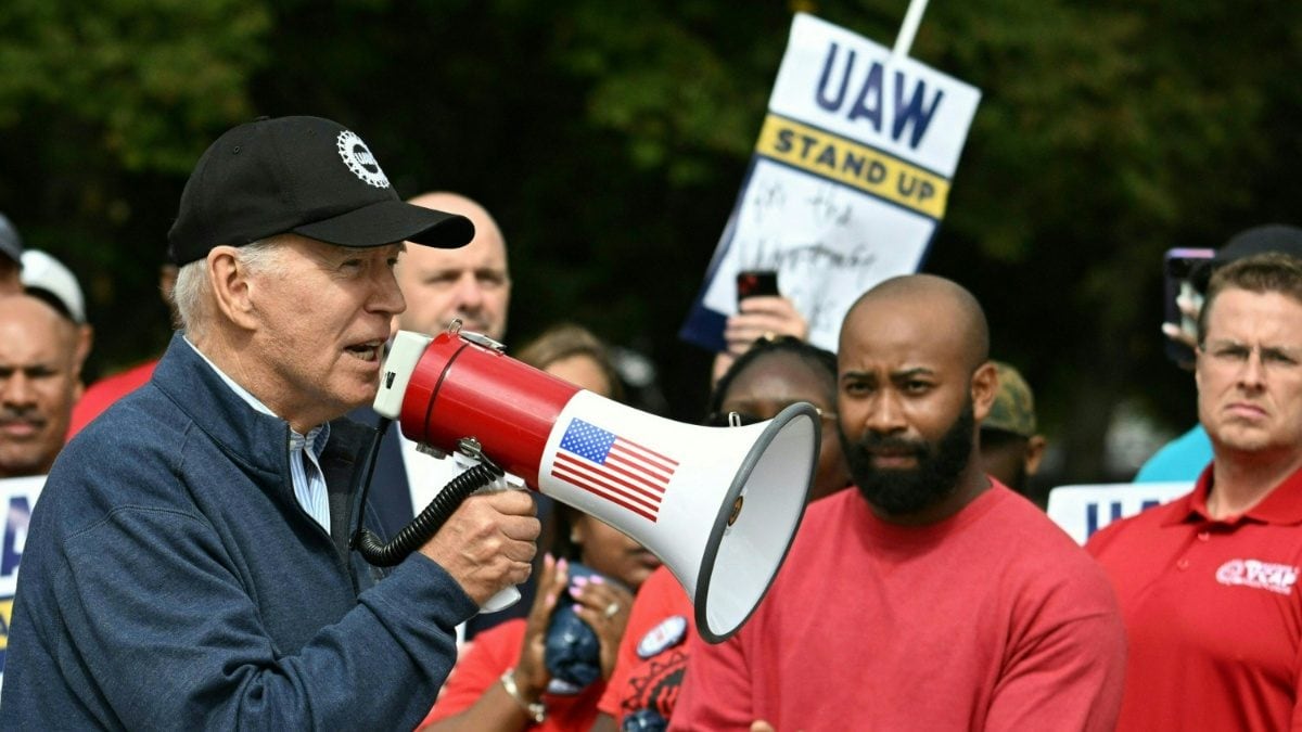 Biden Makes History, Becomes First President to Join Striking Workers – News18