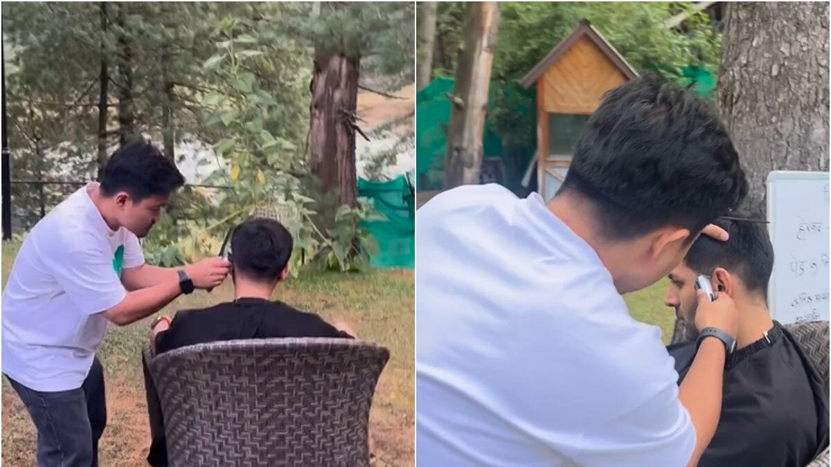 Kartik Aaryan Gets A Desi-Style Haircut Under The Tree For Chandu Champion; Watch - Vimarsana News