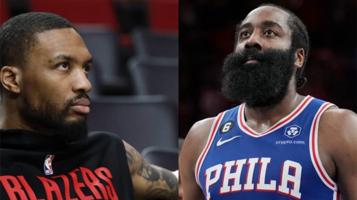 damian lillard james harden shoes