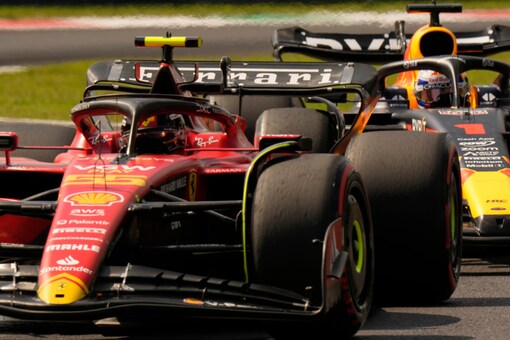 F1, Italian Grand Prix: Carlos Sainz and Max Verstappen (AP)