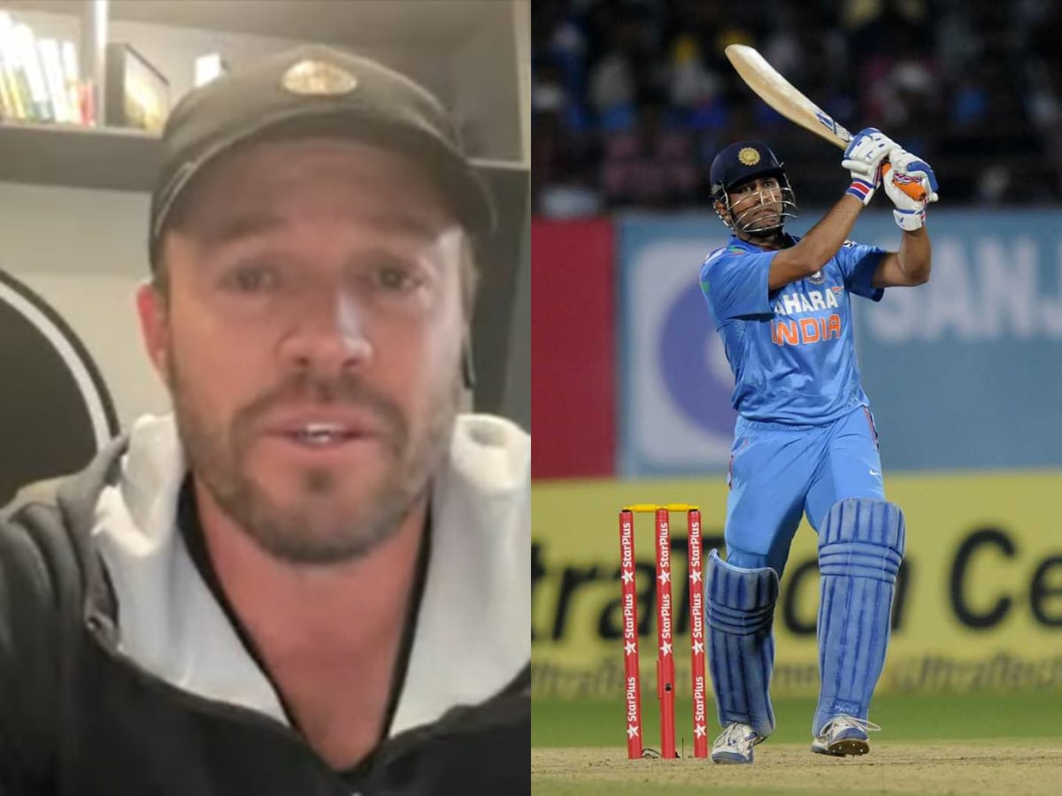 1200px x 900px - Definitely MS Dhoni..': AB de Villiers Settles 'Best Finisher' Debate Once  And For All in 'Thala' Style - News18