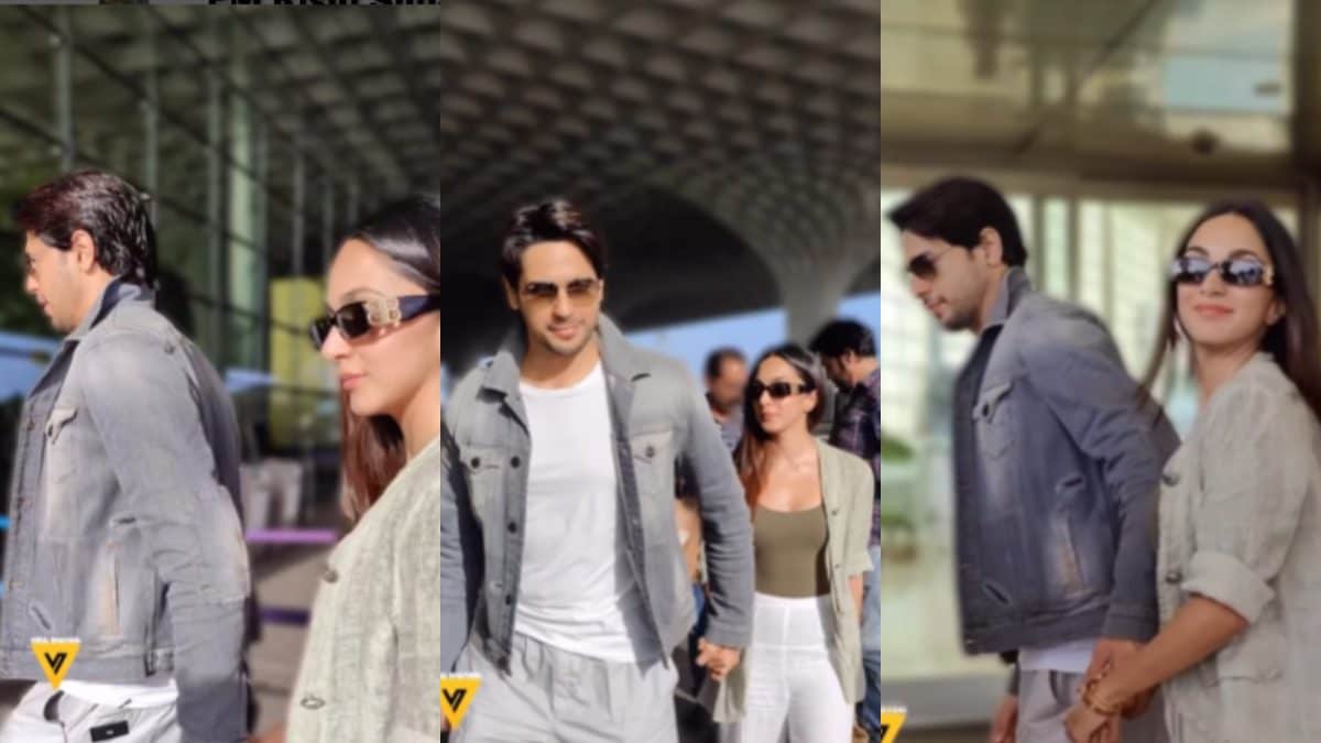 Sidharth Malhotra, Kiara Advani Blush And Walk Hand In Hand As They Enter The Airport, WATCH –