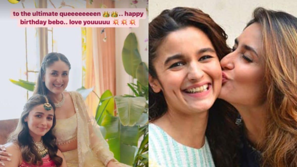 'To The Ultimate Queen,'Alia Bhatt Shares Unseen Photo From Her Wedding For Kareena Kapoor's Birthday