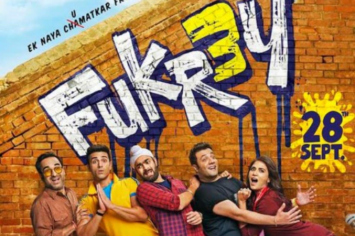 Fukrey 3 stars Pankaj Tripathi, Varun Sharma, Richa Chadha, Pulkit Samrat and Manjot Singh.