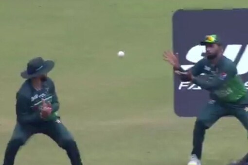 Ifthikar Ahmed dropped a catch at slip when Gill managed to edge the ball and went for a boundary giving India more momentum in the game. (Image: X)