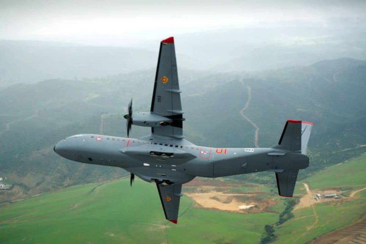 IAF To Formally Induct C295 Transport Aircraft At Hindon Air Base in Ghaziabad Today
