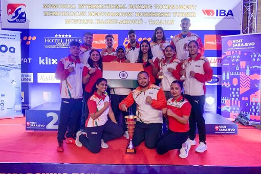 Indian continegent at the 21st Mustafa Hajrulahovic Memorial Tournament (BAI)