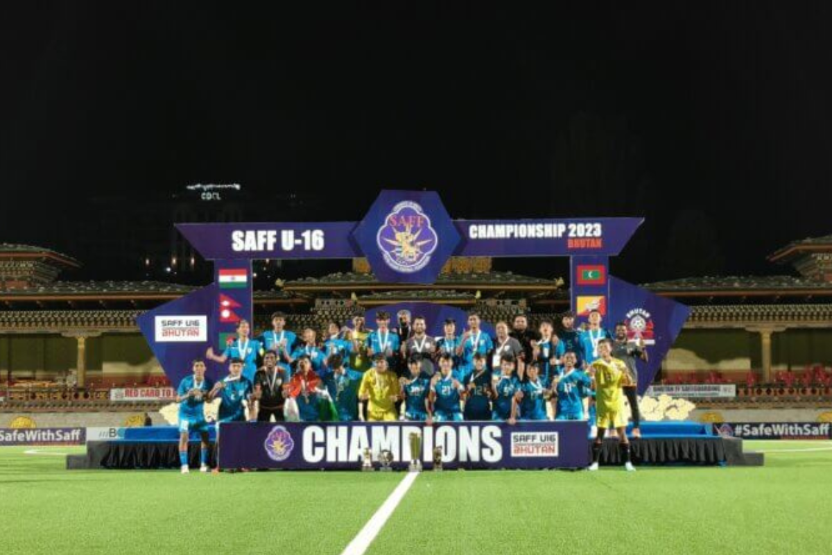 India won the SAFF U-16 Championship (AIFF)