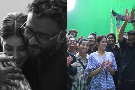 Janhvi Kapoor shares BTS pictures from Ulajh set 