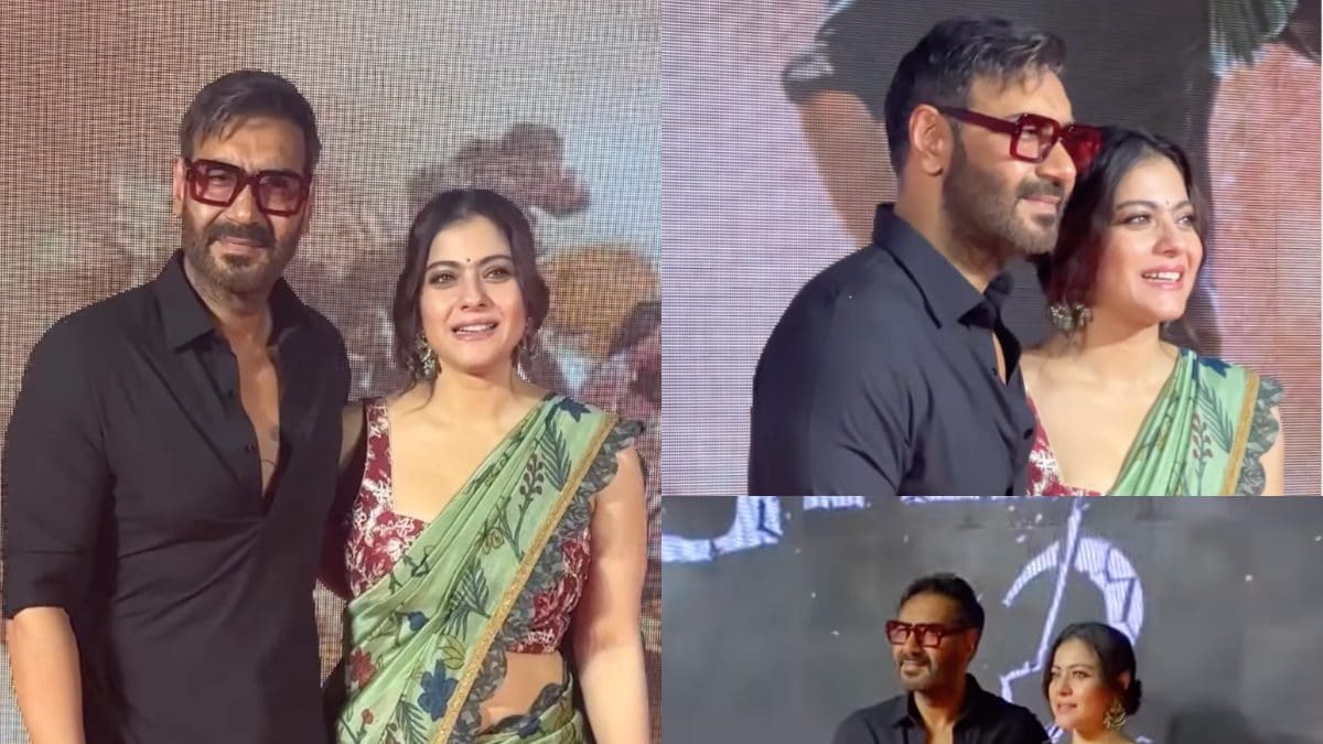 Ajay Devgn and Kajol Walk Hand-in-hand At The Red Carpet Of Gadar 2 Success Party