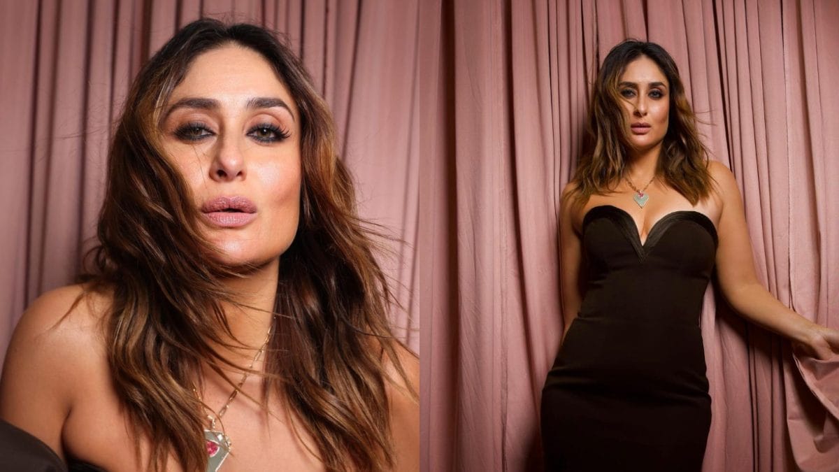 Beautiful Lady Karina Kapur Sex Porn Video - Sexy! Kareena Kapoor Khan Exudes Elegance In A Satin Off Shoulder Gown,  Fans Call Her 'The Hottest' - News18