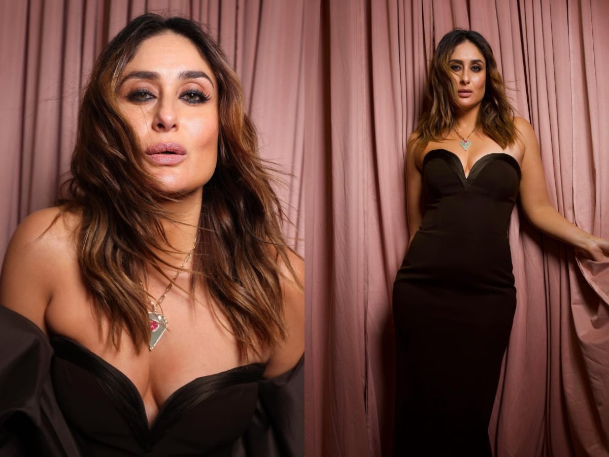 Karan Kapoor Sexy Video - Sexy! Kareena Kapoor Khan Exudes Elegance In A Satin Off Shoulder Gown,  Fans Call Her 'The Hottest' - News18