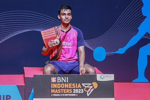India's Kiran George won the Indonesia Masters (X)