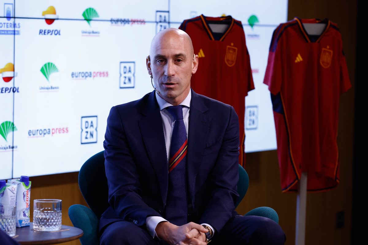 Luis Rubiales, now former President of the RFEF. (Credit: Twitter)