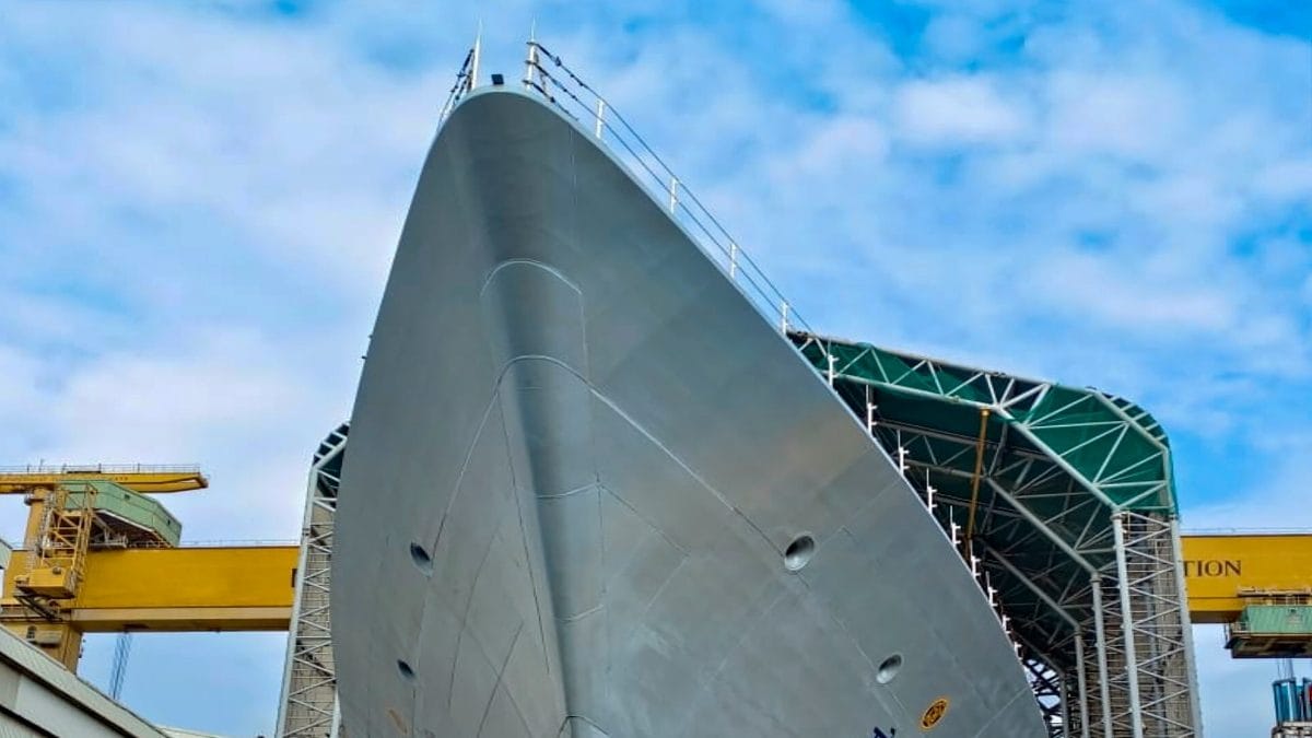 Indian Navy's 'Mahendragiri' To Be Launched Today | All About The Warship - Vimarsana News