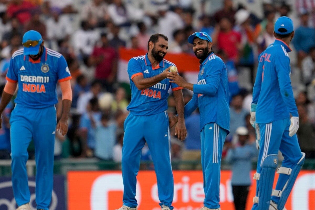 IND Vs AUS 1st ODI: Mohammed Shami Claims A Fifer As India Bundle Out ...