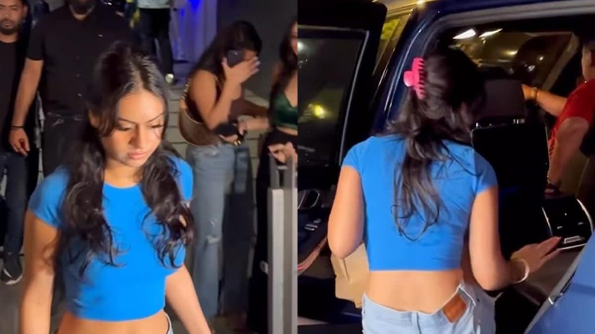 Nysa Devgn Parties With BFF Orry, Slips Into Crop Top and Shorts To Beat The Heat; Watch - Vimarsana News