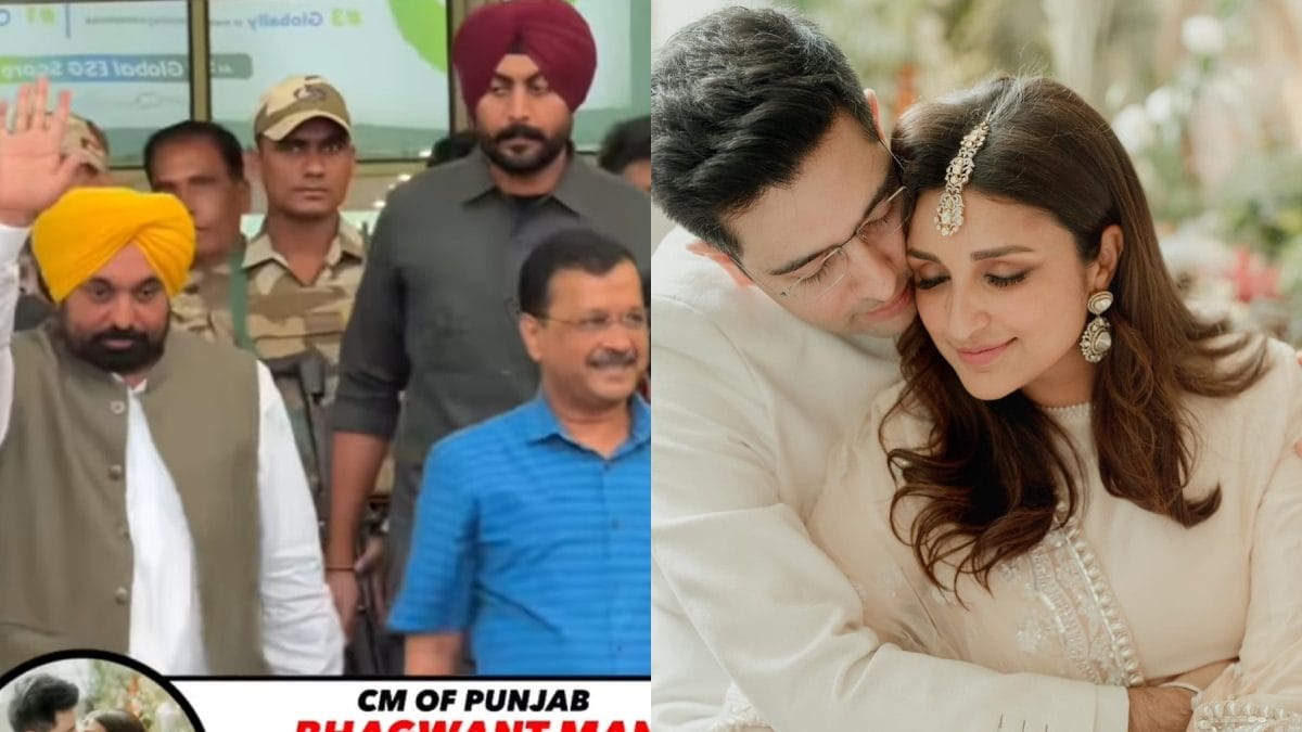 Parineeti Chopra-Raghav Chadha Wedding: CMs Arvind Kejriwal, Bhagwant Mann Arrive In Udaipur