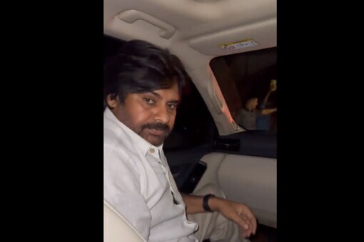 A Jansena leader Nadendla Manohar posted a video on X wherein Kalyan was heard saying looks like we need a visa and passport to enter Andhra Pradesh at this juncture. (Image/X)