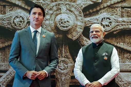 Canada's PM Justin Trudeau (left) congratulated PM Narendra Modi on the success of the G20 presidency, said a statement issued by the MEA. (PTI)
