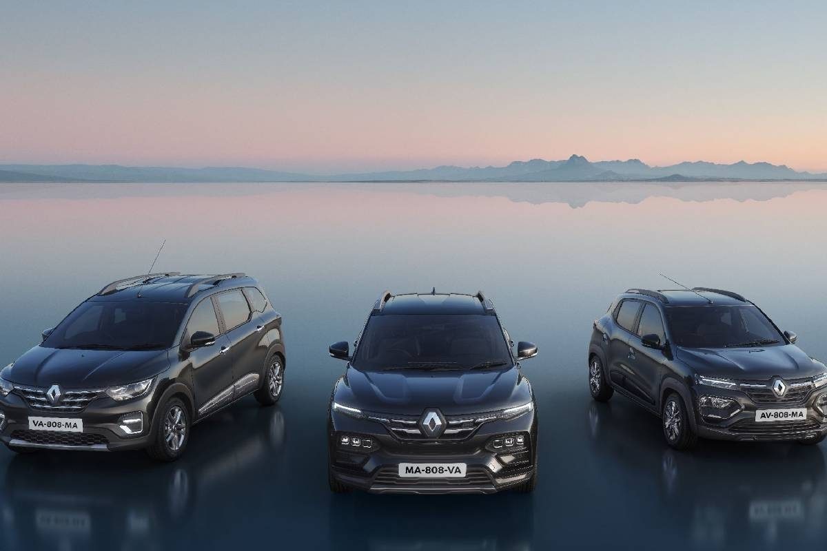 Renault Kwid, Kiger and Triber Urban Night Limited Edition