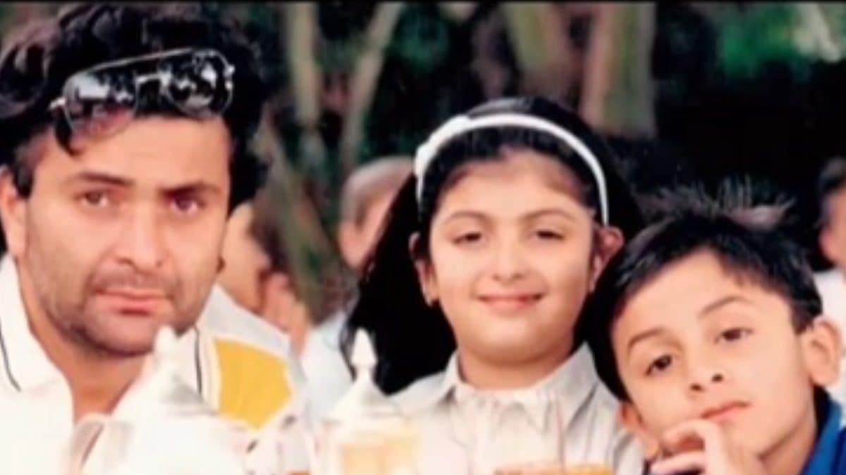 Riddhima Kapoor Sahani Shares Childhood Photo Featuring Little Ranbir ...