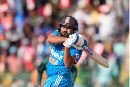Rohit Sharma slammed a fifty against Pakistan (AP Image)