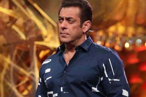 Salman Khan shoots Bigg Boss 17 promo.