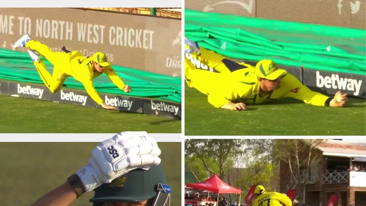 3rd ODI, South Africa vs Australia: Sean Abbott Takes Stunning Catch, Batter Marco Jansen Shocked Too | WATCH – News18