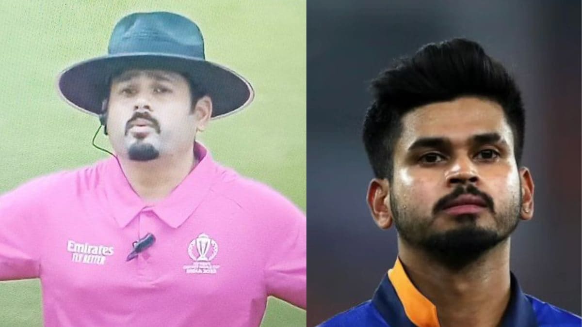 'Shreyas Iyer Real ID Se Aao': This Umpire Looks Eerily Like Indian Cricketer and Fans Have Field Day