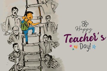 Happy Teachers Day 2023: How to make greeting card for your teacher at home  - Times of India