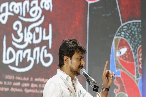 What makes Stalin junior’s remarks more dangerous is the history of violence against Brahmins in Tamil Nadu provoked by the anti-Hindu propaganda of Dravidian politics.
(PTI Photo)
