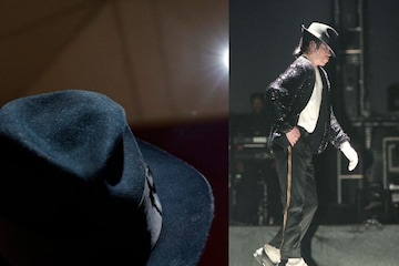 black Fedora hat: Michael Jackson's iconic black moonwalk hat