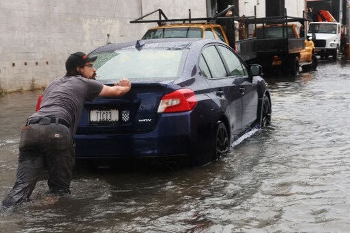 New York City Declares State Of Emergency As Rain Flash Floods Cause