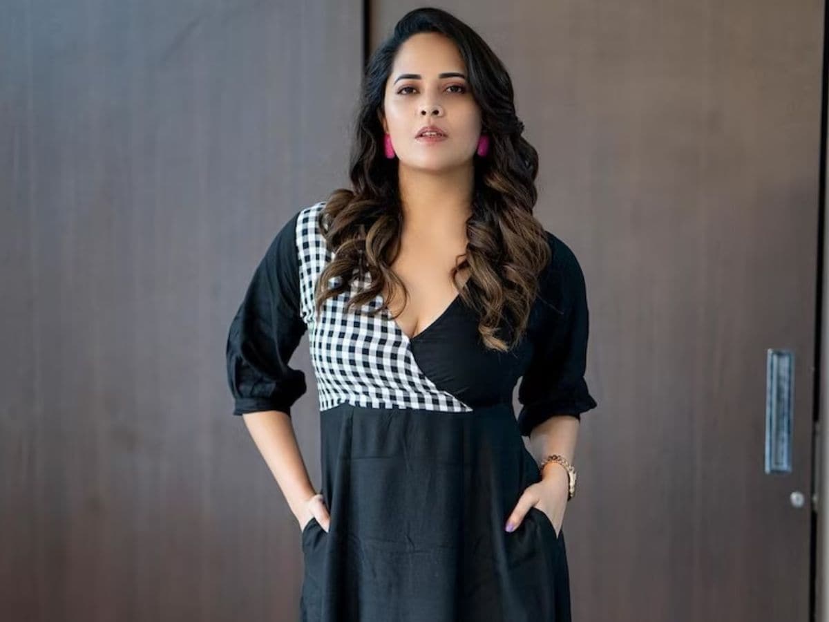 anasuya short dresses Anasuya bhardwaj